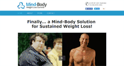 Desktop Screenshot of mindbodyweightlosssummit.com
